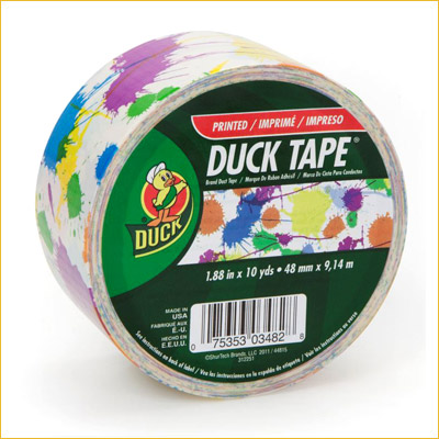 Duck 48mmx10y Paint Splatter (PACK)       
