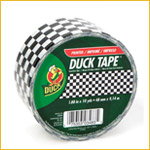 Duck 48mmx10y Checkered BK/WH (PACK)     